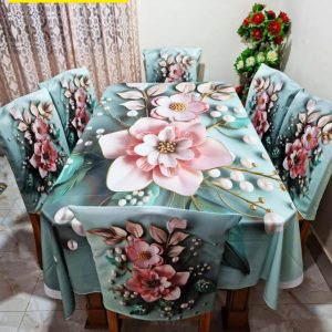 3D Dining Table Cover Set