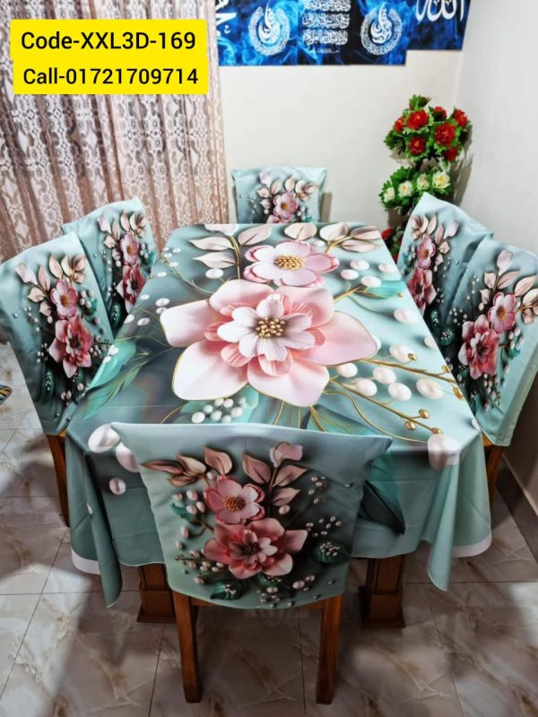 3D Dining table cover set