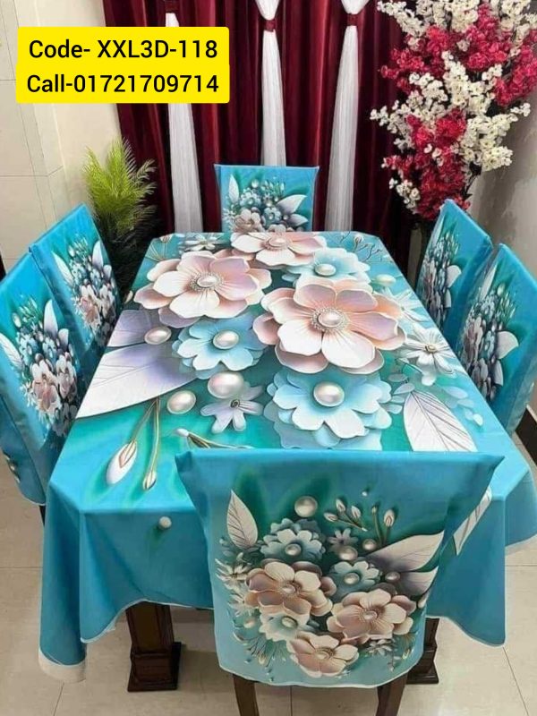 3D Dining Table cover set