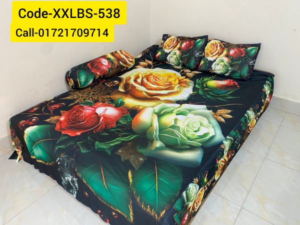 ওয়াটারপ্রুফ 3D Bed Sheet