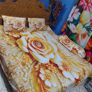 ওয়াটারপ্রুফ 3D Bed Sheet