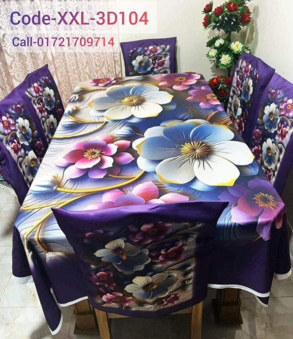 3D Dining table cover set