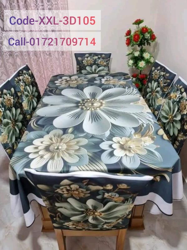 3D Dining table cover set