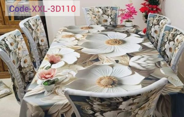 3D Dining Table cover set