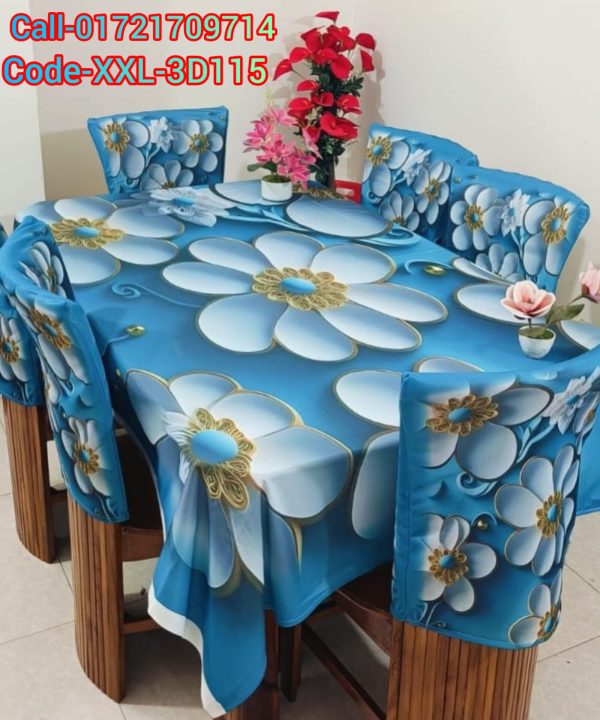 3D Dining table cover set