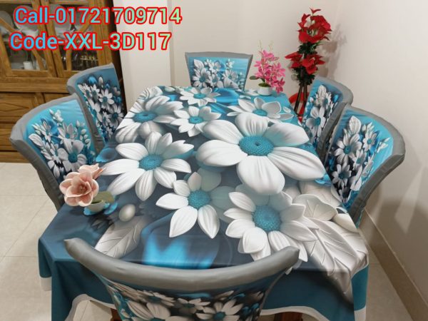 3D Dining table cover set