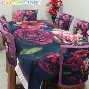 3D Dining table cover set