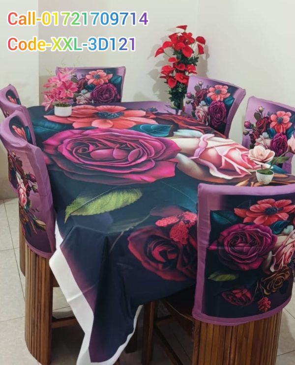 3D Dining table cover set