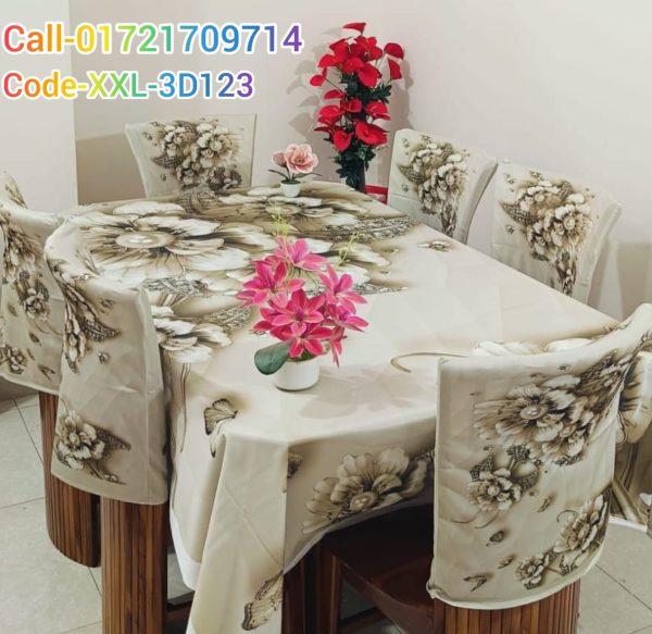 3D Dining table cover set
