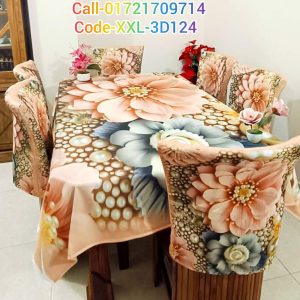 3D Dining table cover set