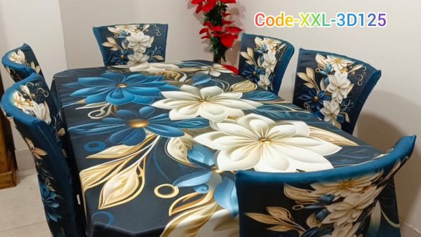 3D Dining table cover set