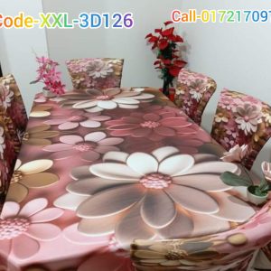 3D Dining table cover set