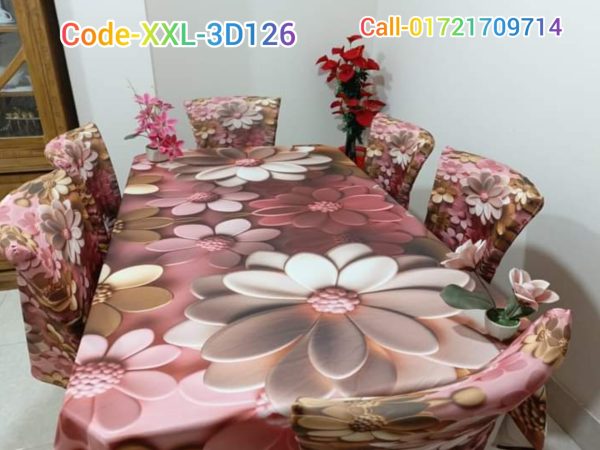 3D Dining table cover set