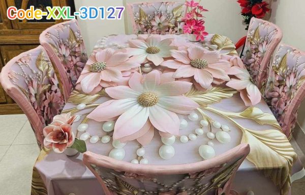 3D Dining table cover set