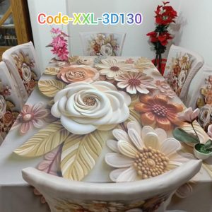 3D Dining table cover set