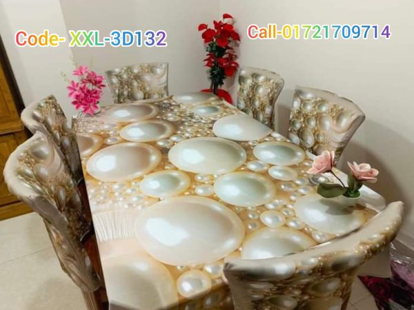 3D Dining table cover set