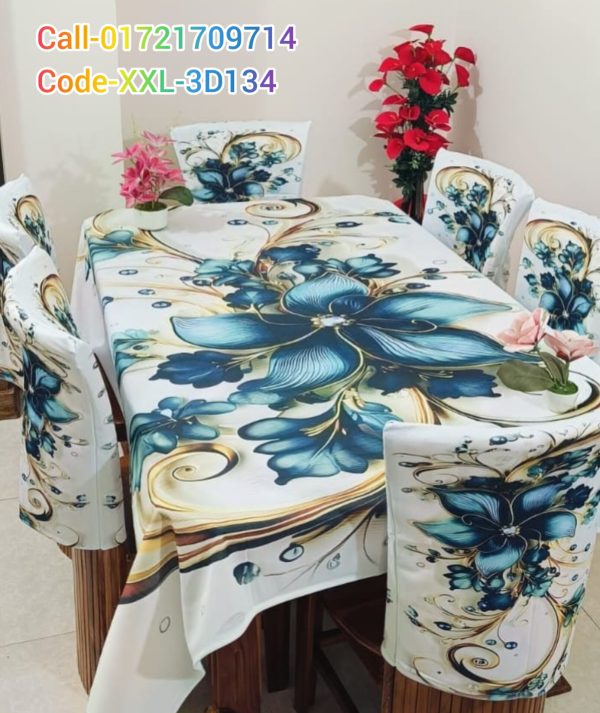 3D Dining table cover set