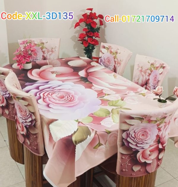 3D Dining table cover set