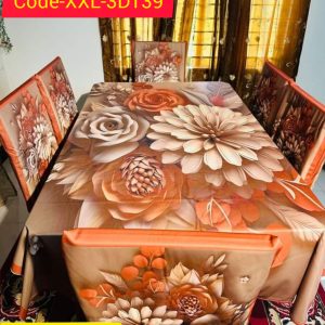 3D Dining table cover set