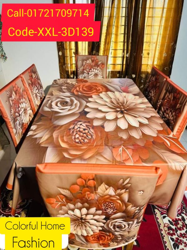 3D Dining table cover set