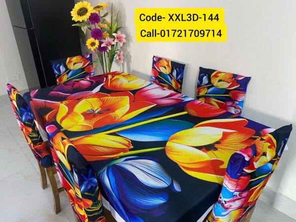 3D Dining Table cover set