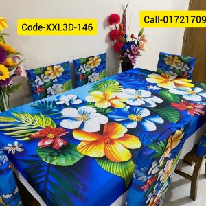 3D Dining Table Cover Set