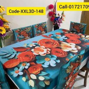 3D Dining Table Cover Set