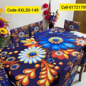 3D Dining Table Cover Set