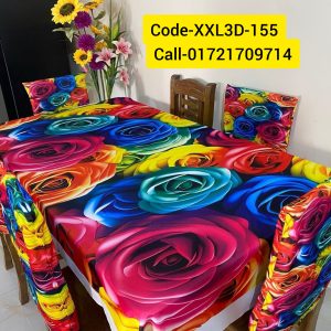 3D Dining table cover set