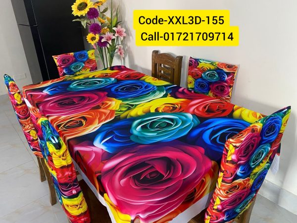 3D Dining table cover set