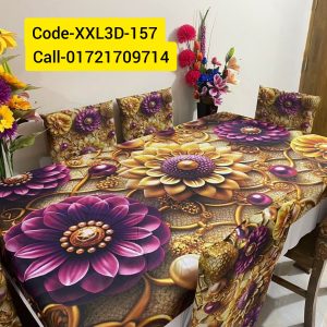 3D Dining Table Cover Set