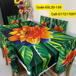 3D Dining Table Cover Set