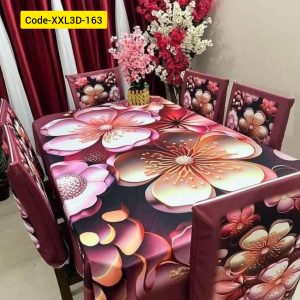 3D Dining Table Cover Set