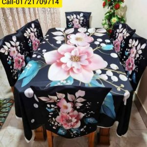 3D Dining Table Cover Set