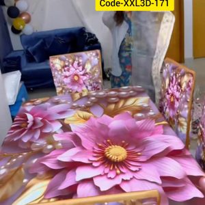 3D Dining Table Cover Set