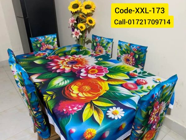 3D Dining Table Cover Set