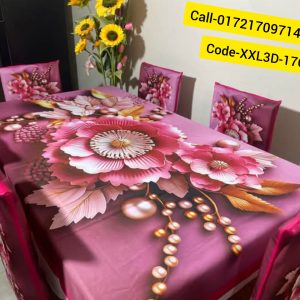 3D Dining Table Cover Set