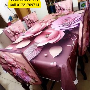 3D Dining Table Cover Set