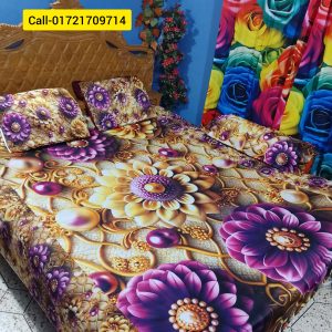 ওয়াটারপ্রুফ 3D Bed Sheet