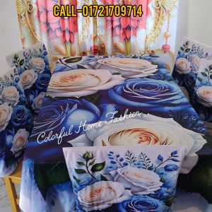 3D Dining Table Cover Set