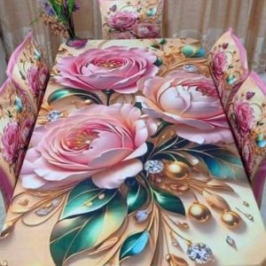 3D Dining Table Cover Set