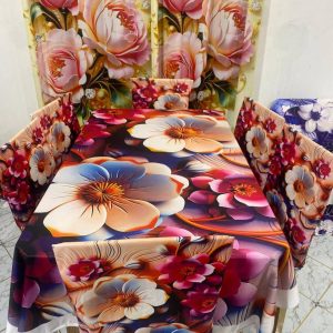 3D Dining Table Cover Set